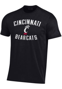 Under Armour Cincinnati Bearcats Black No. 1 Short Sleeve T Shirt