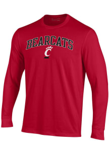 Under Armour Cincinnati Bearcats Red Arch Long Sleeve T Shirt