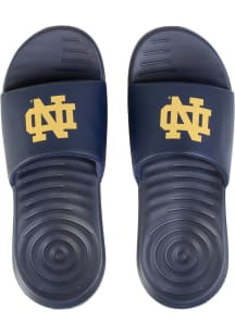 Notre Dame Fighting Irish Navy Blue Ansa Slide Mens Shoes