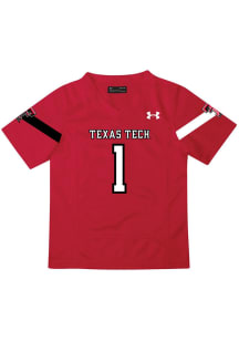 Under Armour Texas Tech Red Raiders Toddler Red Universal Replica Football Jersey