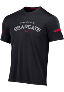 Under Armour Cincinnati Bearcats Black Gameday Tech Mesh Short Sleeve T Shirt