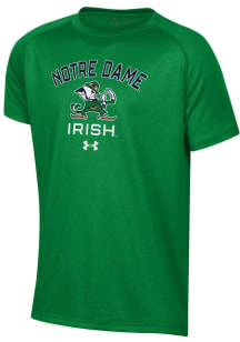 Under Armour Notre Dame Fighting Irish Youth Green NO 1 Short Sleeve T-Shirt