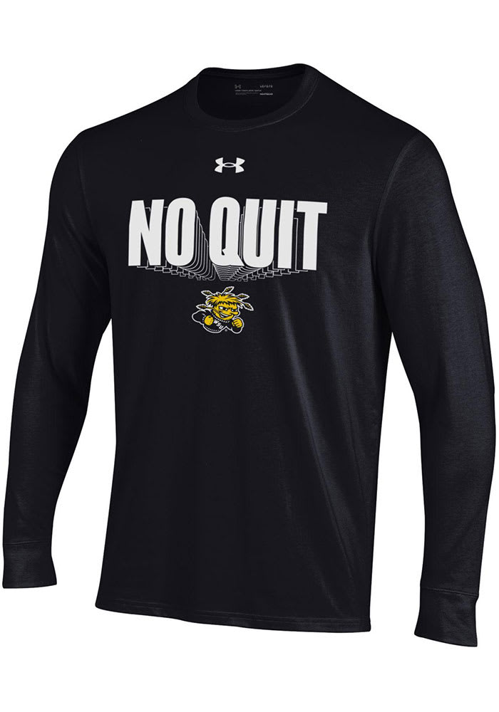 Small Under Armour NCAA Missouri Tigers Womens Short Sleeve Novelty Charged Cotton Tee Black