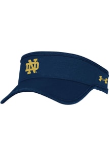 Under Armour Notre Dame Fighting Irish Mens Navy Blue 2022 Sideline Isochill Armour Adjustable V..