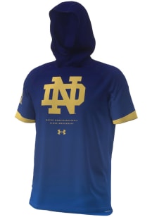 Under Armour Notre Dame Fighting Irish Navy Blue Shooter Shirt Short Sleeve T Shirt