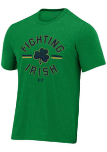 Under Armour Notre Dame Fighting Irish Kelly Green All Day SS Short Sleeve T Shirt