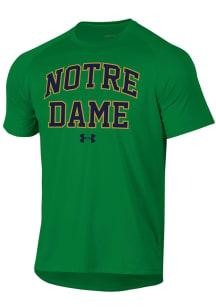 Under Armour Notre Dame Fighting Irish Kelly Green Tech SS Short Sleeve T Shirt