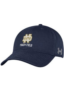 Under Armour Notre Dame Fighting Irish Track and Field Adjustable Hat - Navy Blue