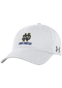 Under Armour Notre Dame Fighting Irish CROSS COUNTRY Adjustable Hat - White