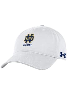 Under Armour Notre Dame Fighting Irish ALUMNI Adjustable Hat - White