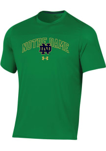 Under Armour Notre Dame Fighting Irish Green Training Short Sleeve T Shirt