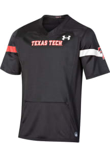 Under Armour Texas Tech Red Raiders Black Replica Football Jersey