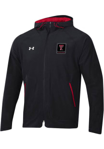 Under Armour Texas Tech Red Raiders Mens Black Unstoppable Light Weight Jacket
