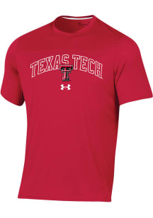 Under Armour Texas Tech Red Raiders Red Training Short Sleeve T Shirt