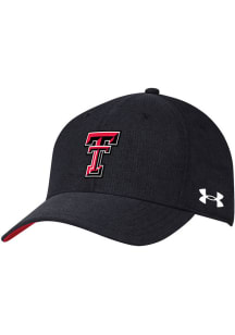 Under Armour Texas Tech Red Raiders Mens Black Coolswitch Airvent STR Flex Hat