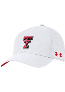 Under Armour Texas Tech Red Raiders White Coolswitch Airvent ADJ W Womens Adjustable Hat