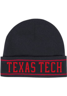 Under Armour Texas Tech Red Raiders Black CGI Cuff Beanie Mens Knit Hat