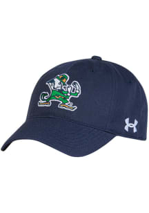 Under Armour Notre Dame Fighting Irish Unstructured OTS Cap Adjustable Hat - Navy Blue