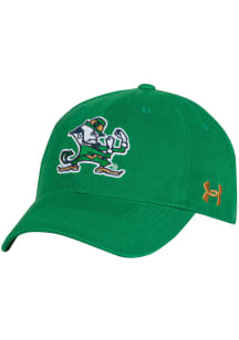 Under Armour Notre Dame Fighting Irish Unstructured OTS Cap Adjustable Hat - Green