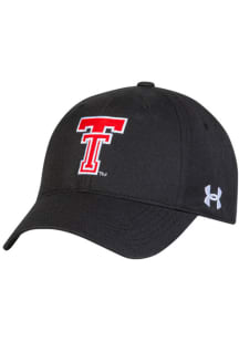 Under Armour Texas Tech Red Raiders Unstructured OTS Cap Adjustable Hat - Black