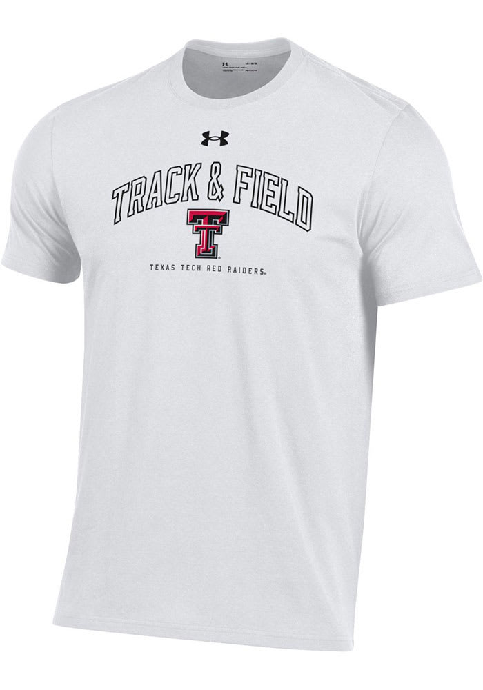 Texas Tech White Raider Red 3/4 Sleeve Twirl Bodysuit main image 1