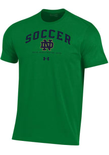 Under Armour Notre Dame Fighting Irish Kelly Green Soccer Short Sleeve T Shirt
