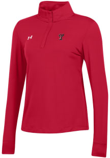 Under Armour Texas Tech Womens Red Sideline 1/4 Zip Pullover