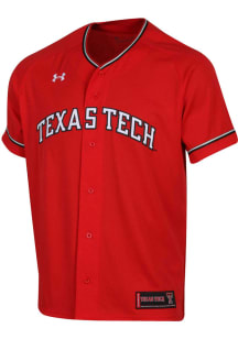 Under Armour Texas Tech Red Raiders Mens Red Replica Jersey