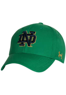 Under Armour Notre Dame Fighting Irish All Fight Side Structured Adjustable Hat - Green
