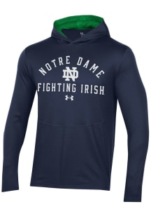 Under Armour Notre Dame Fighting Irish Mens Navy Blue Gameday Hood