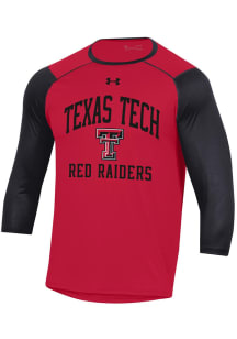 Under Armour Texas Tech Red Raiders Red Gameday Baseball Long Sleeve T-Shirt