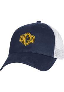 Under Armour Central Oklahoma Bronchos Washed Performance Cotton Trucker Adjustable Hat - Navy B..