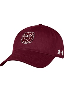 Under Armour Missouri State Bears Garment Washed Cotton Adjustable Hat - Maroon