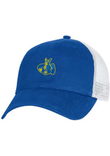 Under Armour UMKC Roos Washed Performance Cotton Trucker Adjustable Hat - Blue
