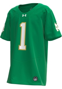 Under Armour Notre Dame Fighting Irish Youth Kelly Green #1 SL Universal Replica Football Jersey