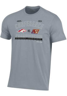 Under Armour Michigan Panthers Charcoal 2024 Conference Participant Short Sleeve T Shirt