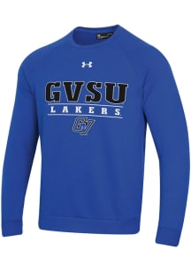 Under Armour Grand Valley State Lakers Mens Blue Gear for Sports (Under Armour) Long Sleeve Crew S..