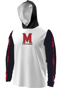 Mens Maryland Terrapins  Under Armour Gameday Sublimated Long Sleeve Hoodie