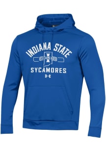 Under Armour Indiana State Sycamores Mens Blue Gear for Sports (Under Armour) Hood