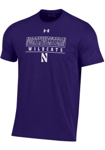 Northwestern Wildcats Purple Under Armour Gear for Sports (Under Armour) Short Sleeve T Shirt