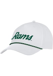 Under Armour Colorado State Rams Driver 5 Panel Rope Adjustable Hat - White