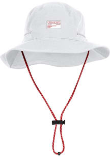 Wisconsin Badgers Under Armour ArmourVent Boonie Mens Bucket Hat - White