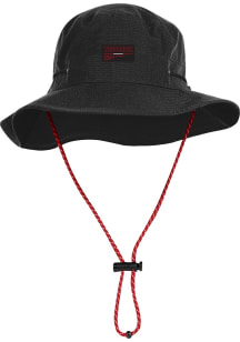 Wisconsin Badgers Under Armour ArmourVent Boonie Design Mens Bucket Hat - Black