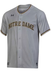 Under Armour Notre Dame Fighting Irish Mens Grey Replica Jersey