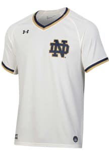 Under Armour Notre Dame Fighting Irish Mens Ivory Replica Jersey