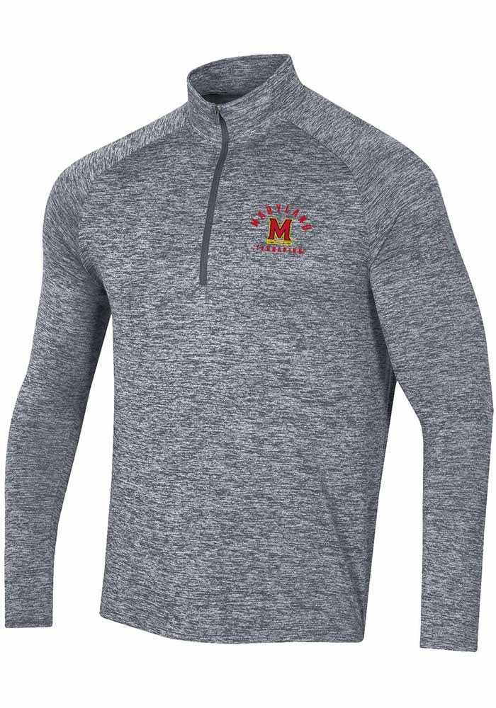 Under Armour Mens GREY Maryland Terrapins Number One Design