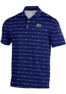 Under Armour Notre Dame Fighting Irish Mens Navy Blue Gameday Sublimated Short Sleeve Polo