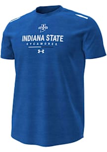 Under Armour Indiana State Sycamores Blue Gameday All Day Short Sleeve T Shirt