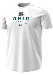 Under Armour Ohio Bobcats Green Gameday All Day Short Sleeve T Shirt