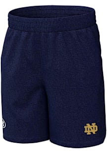 Under Armour Notre Dame Fighting Irish Youth Navy Blue Double Knit Shorts